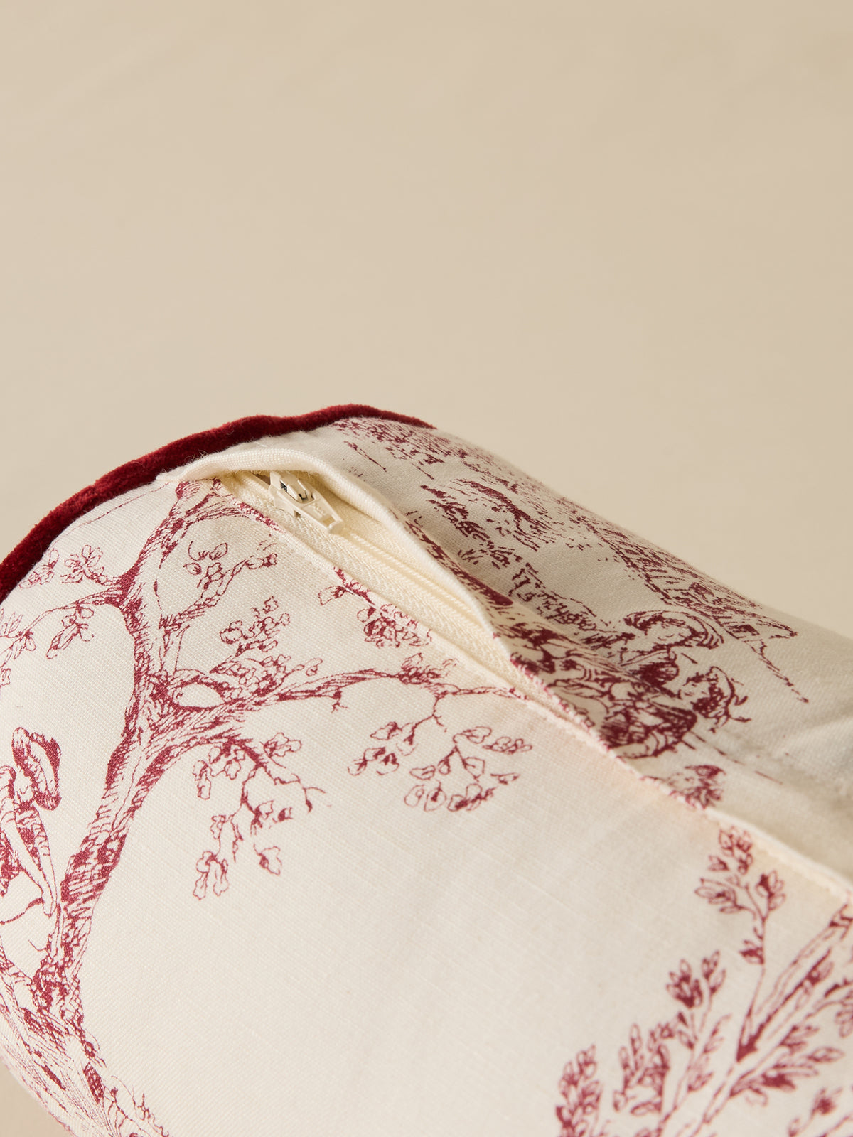 Housse de coussin cylindrique - Collection Anniversaire Marquise