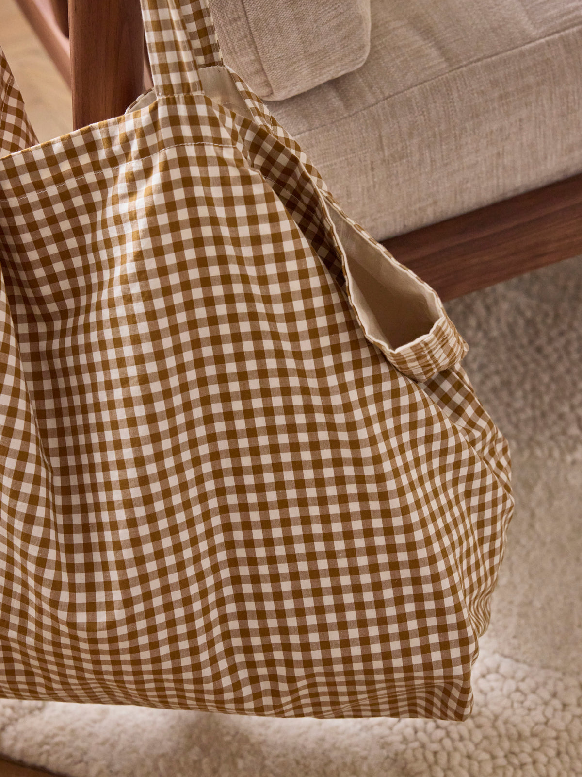 Sac cabas vichy
