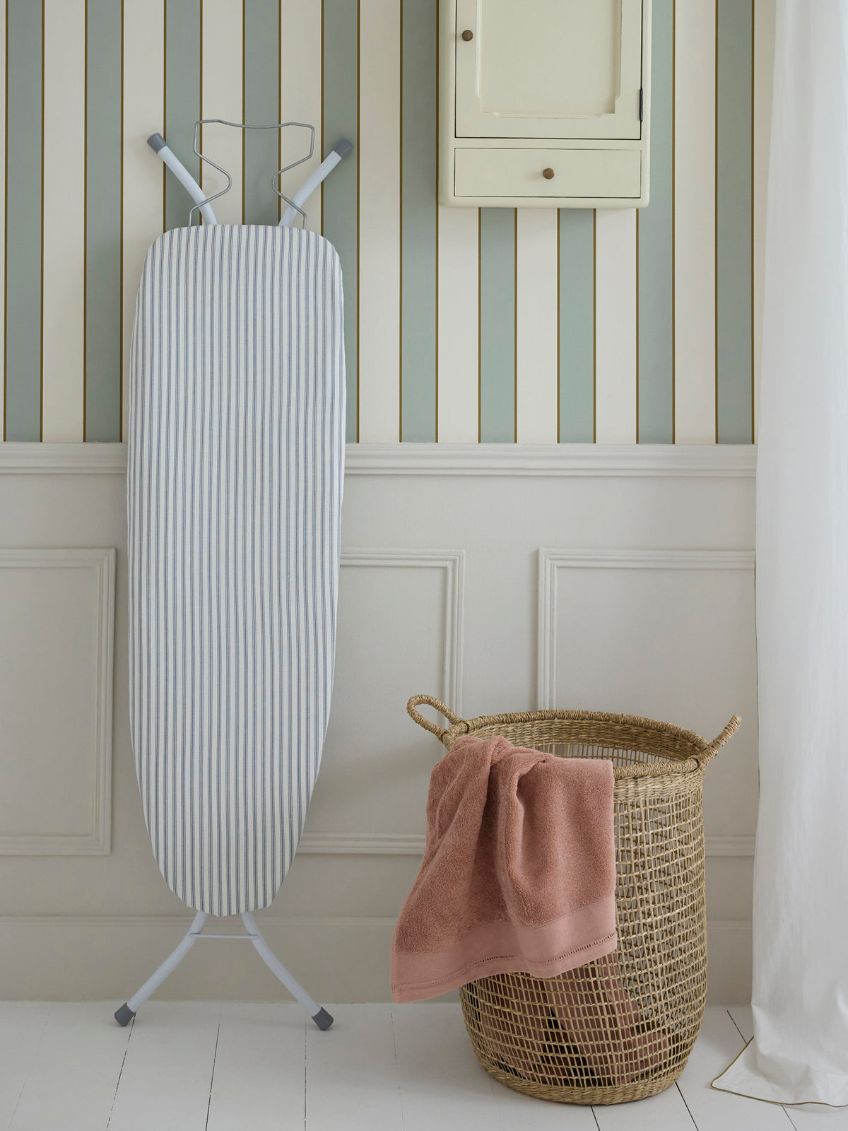 Print cotton ironing board cover