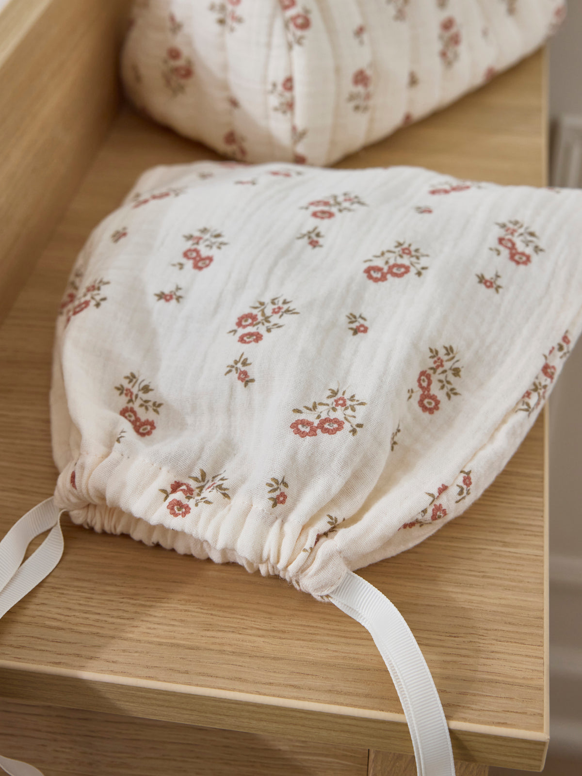 Trousse de toilette en gaze de coton