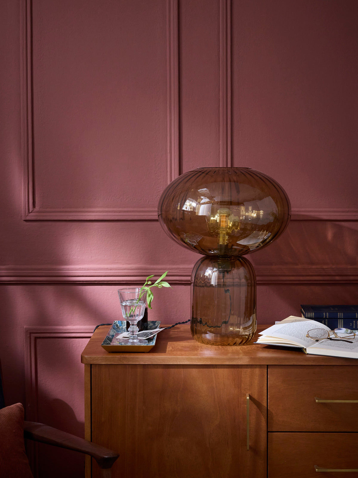 Martin lamp with chiseled glass - XL