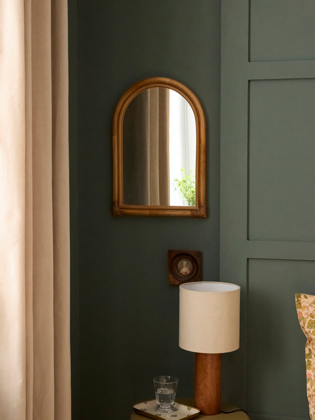 Rattan Mirror Celestial
