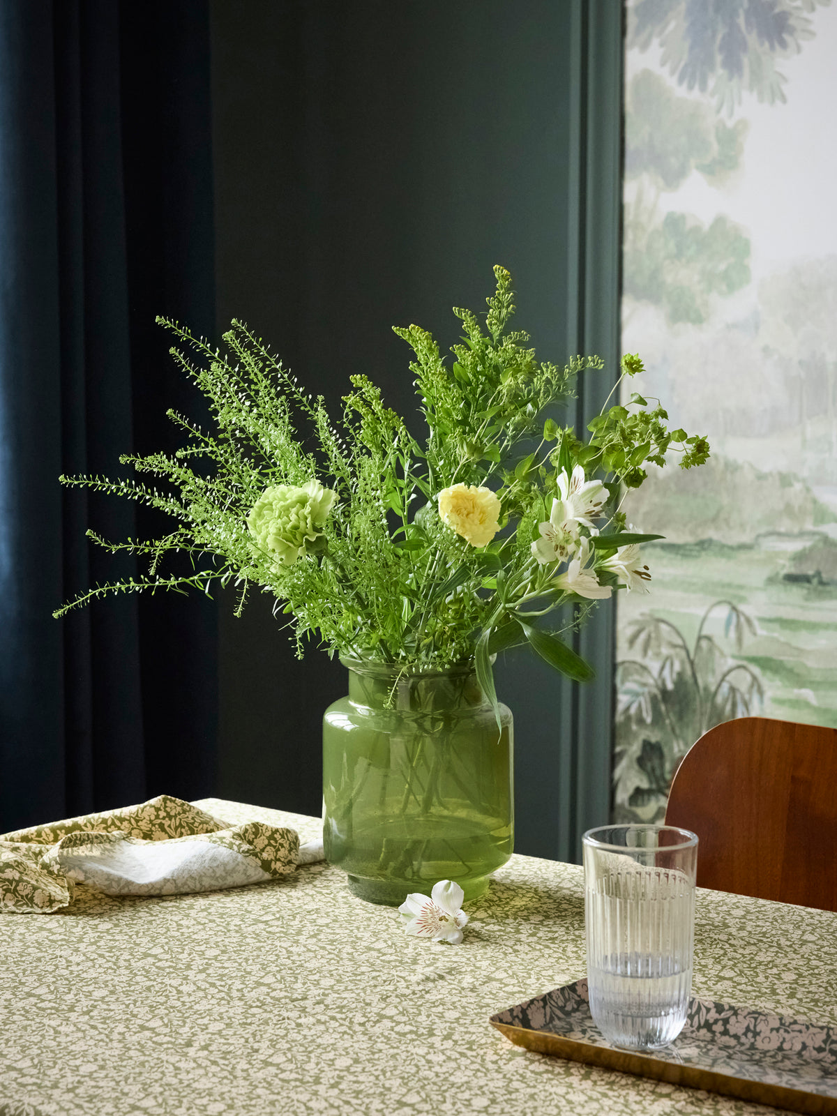 Glass vase Laura