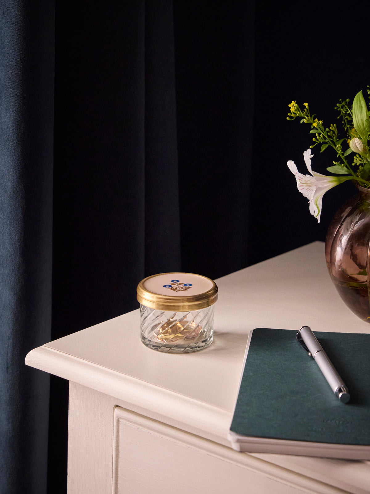 Glass box with lid - Small size