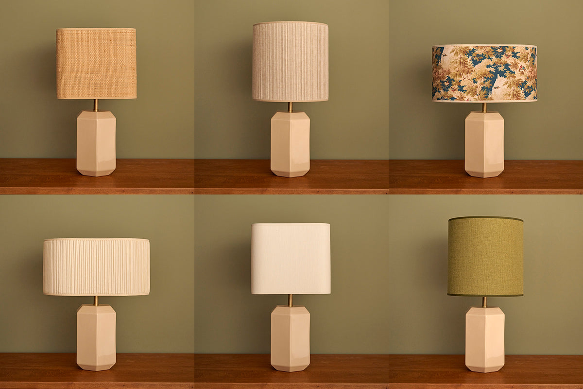 Pied de lampe en céramique - Petit modèle Victoire