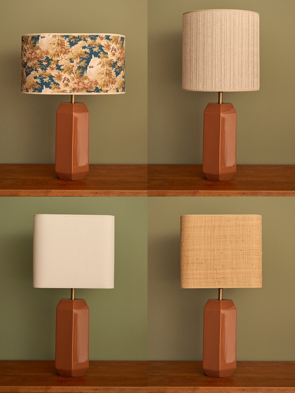 Pied de lampe en céramique - Grand modèle Victoire