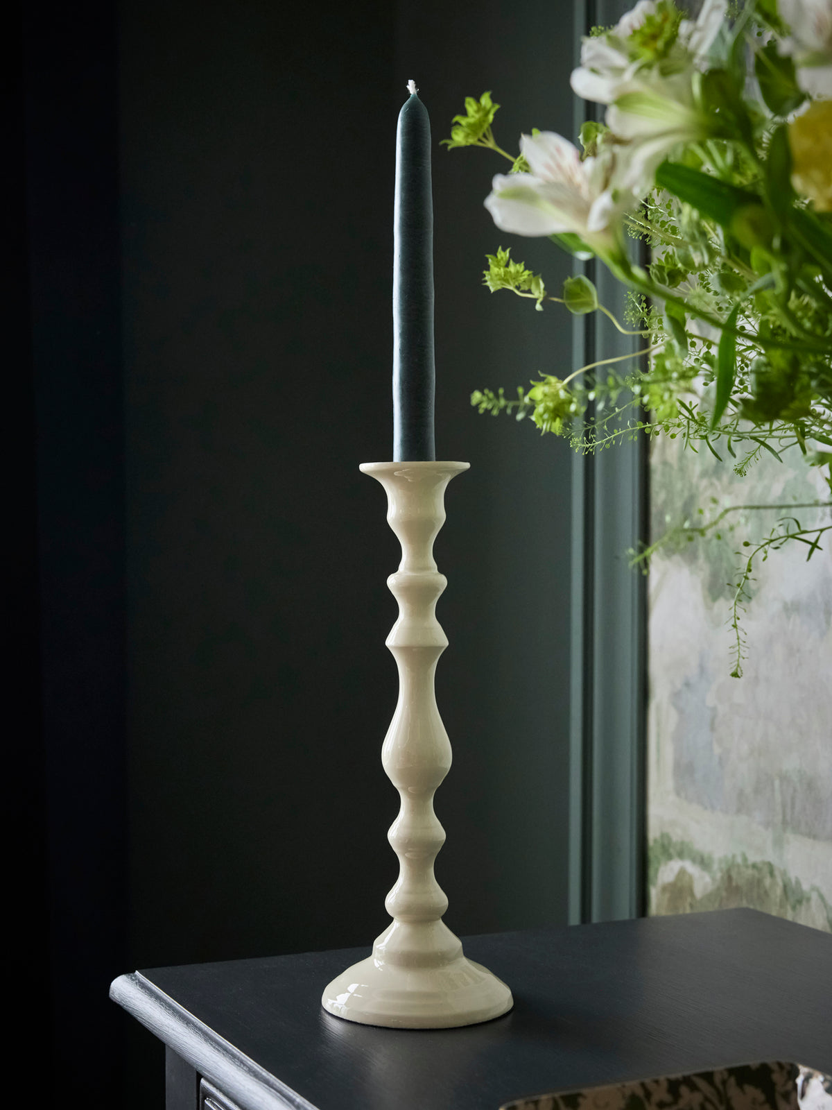 Chandelier Yvane in enameled metal - Large model
