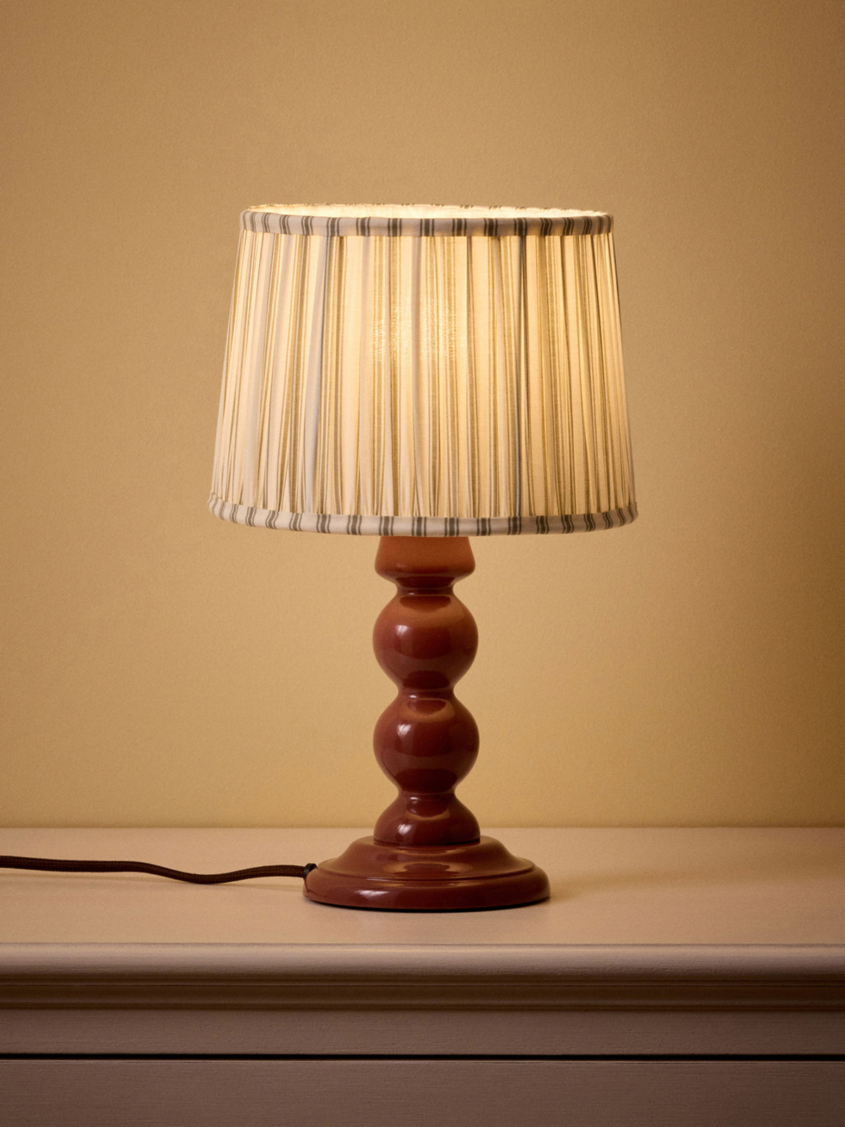 Pied de lampe en bois Bertille - Petit Modèle