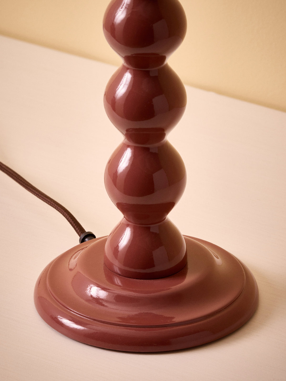 Pied de lampe en bois Bertille - Moyen Modèle
