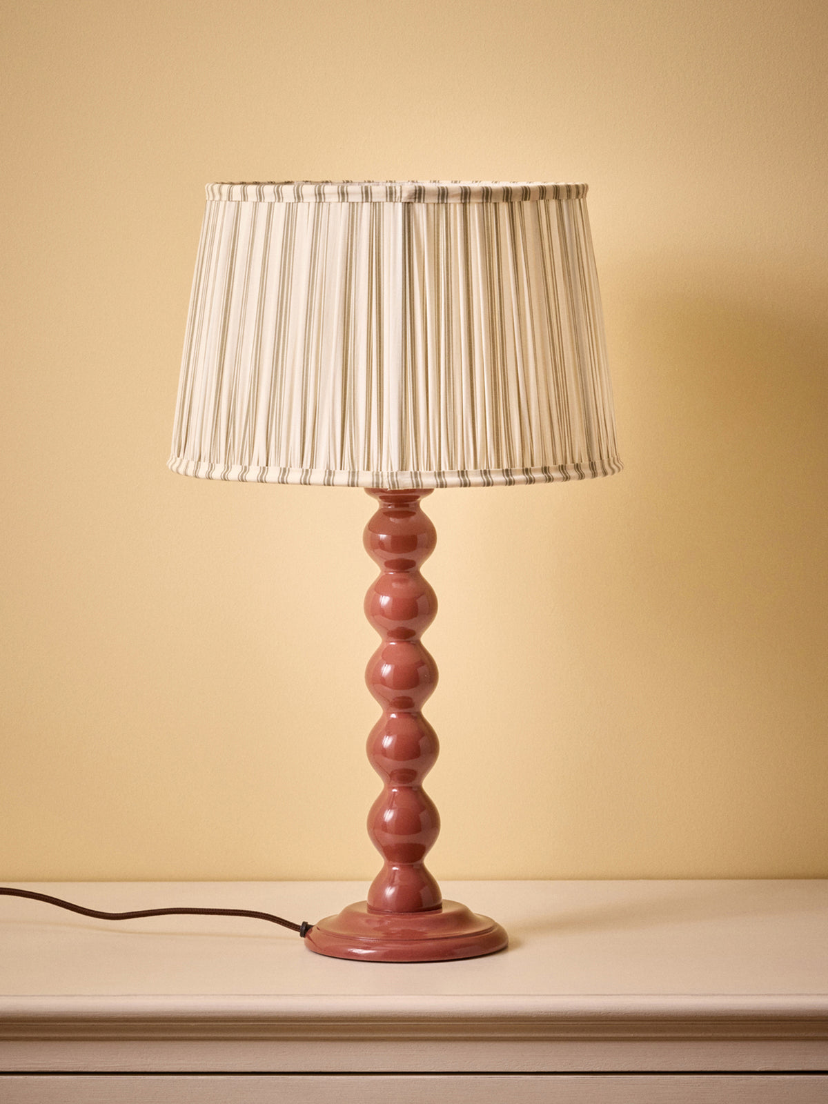 Pied de lampe en bois Bertille - Moyen Modèle