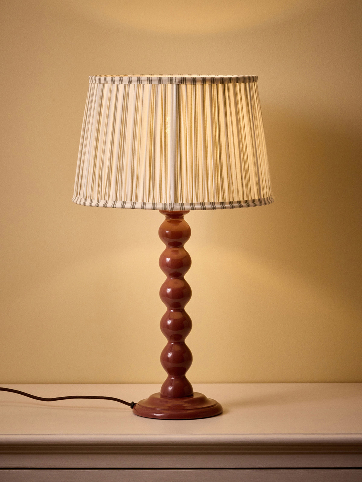Pied de lampe en bois Bertille - Moyen Modèle
