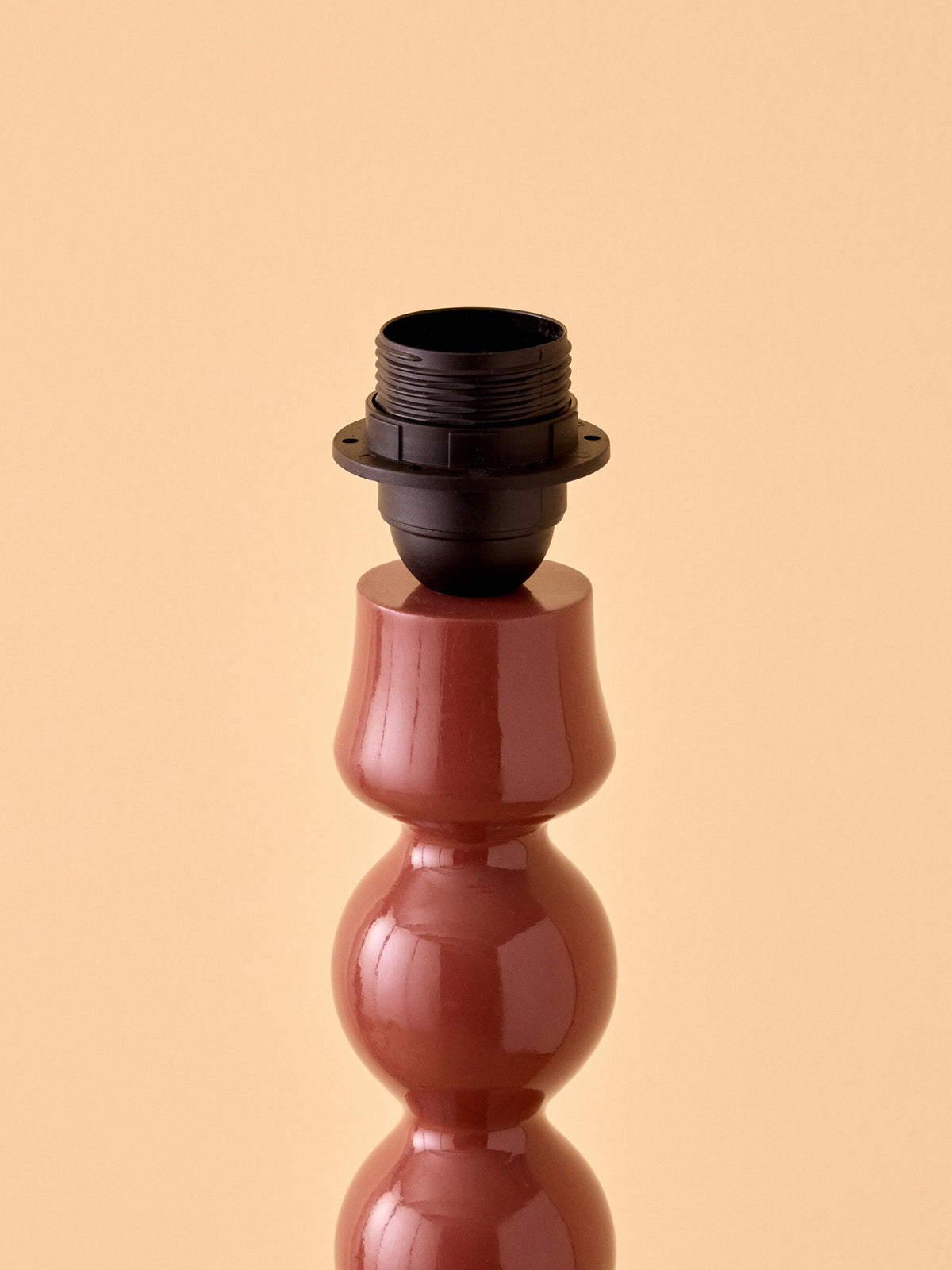 Pied de lampe en bois Bertille - Grand Modèle
