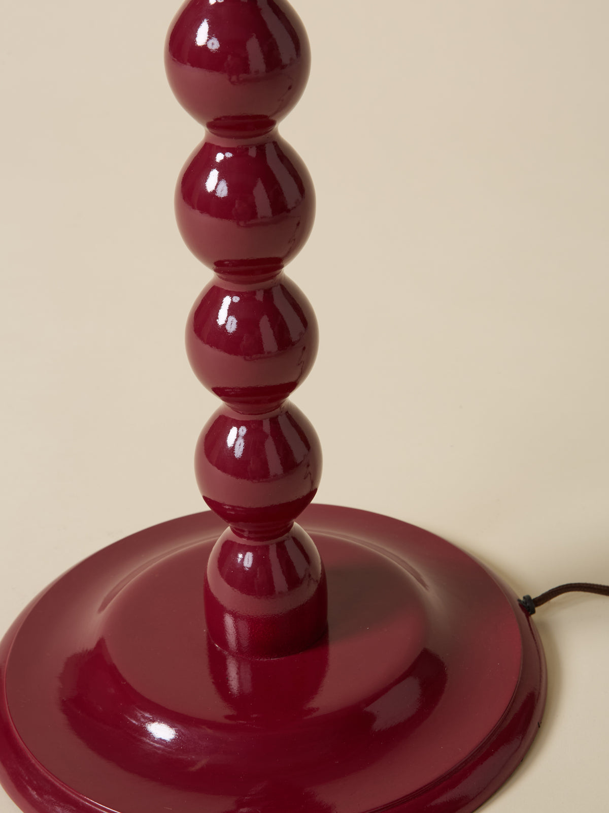 Large Bertille wooden lamp base