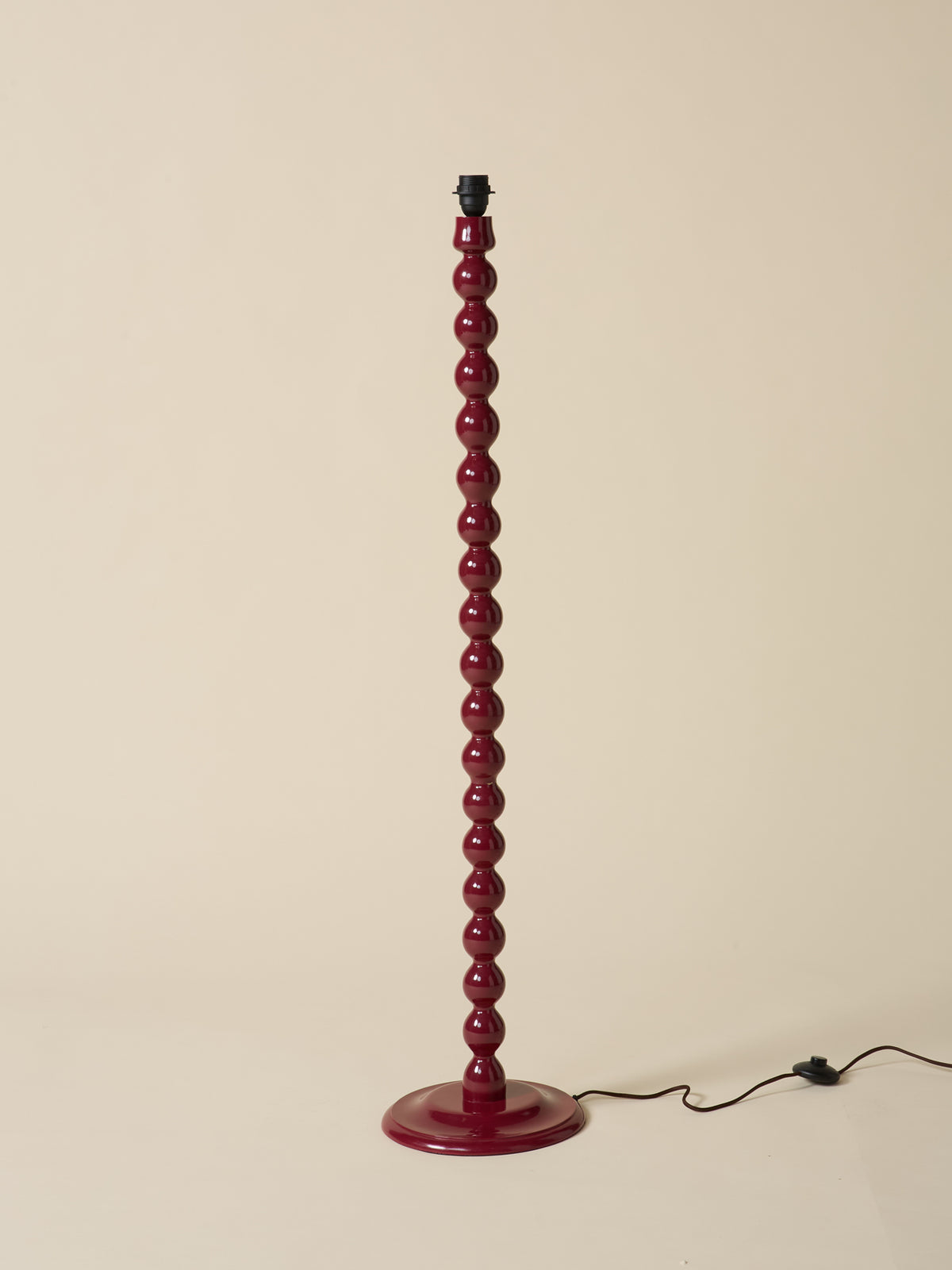Large Bertille wooden lamp base