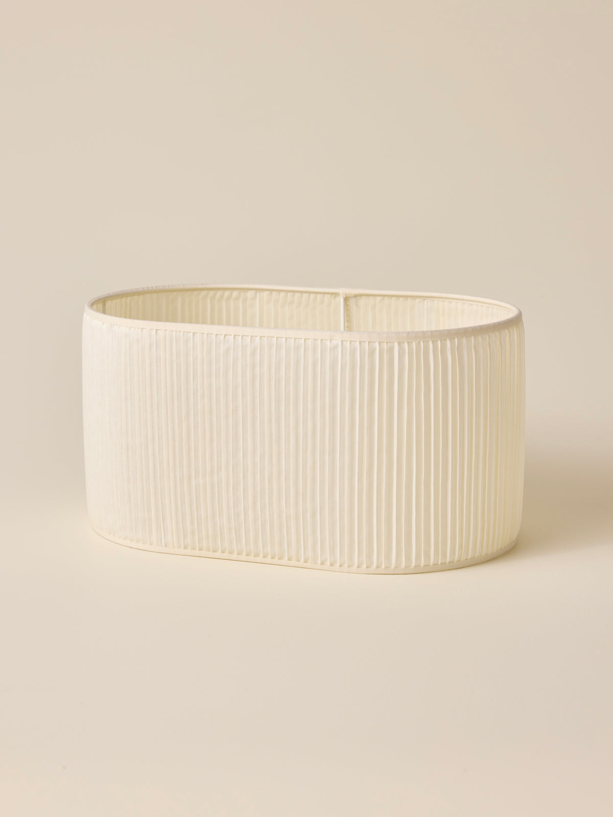 Abat-jour ovale plissé - petit modèle Victoire