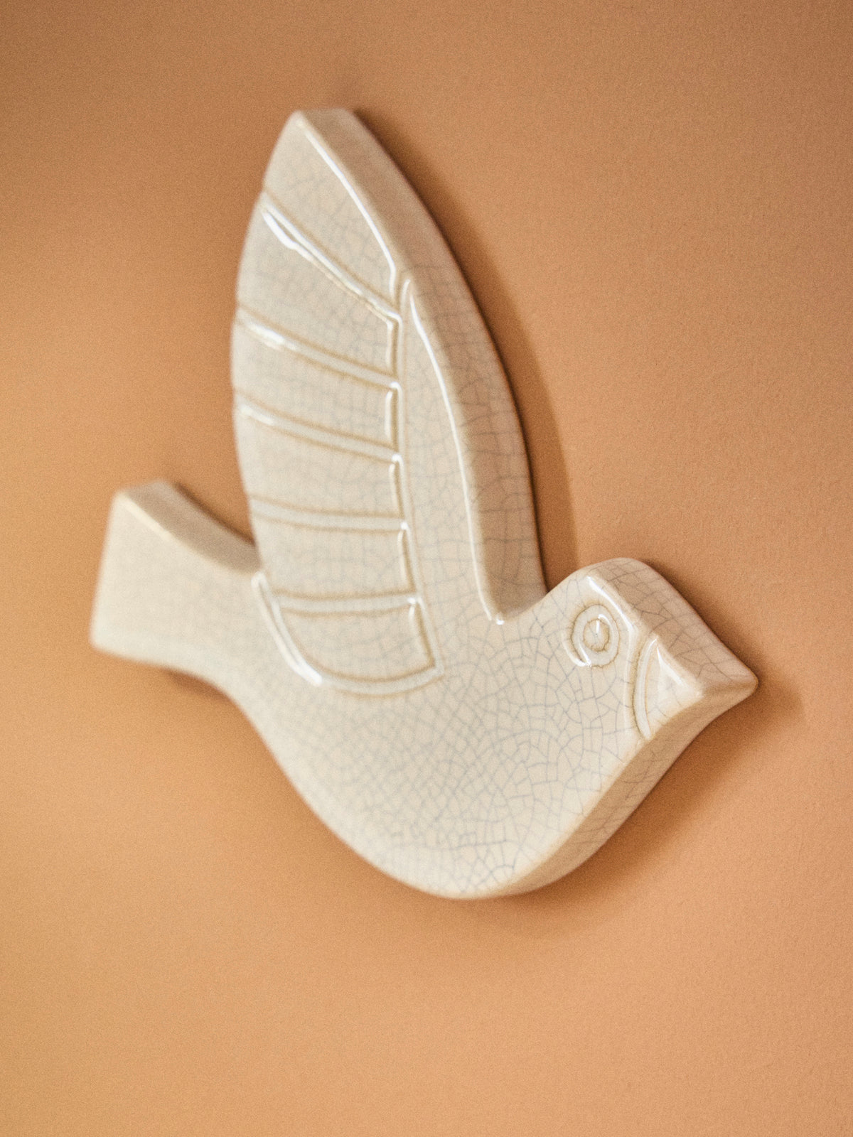 Set of 3 ceramic birds