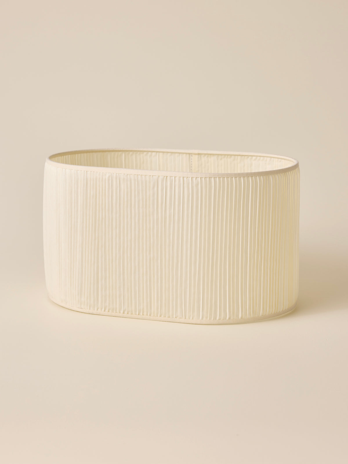 Oval pleated lampshade - Large