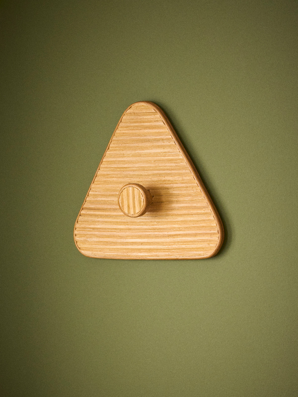 Celeste wicker coat hook