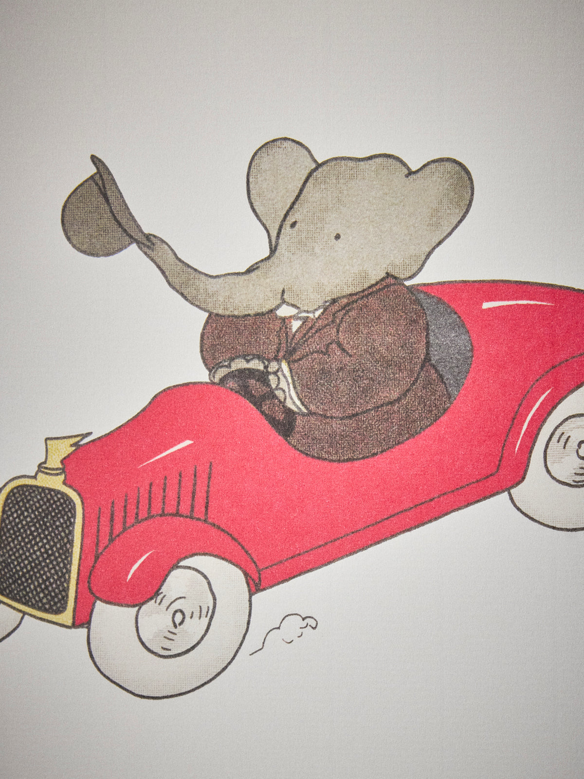 Babar car poster - Oneart