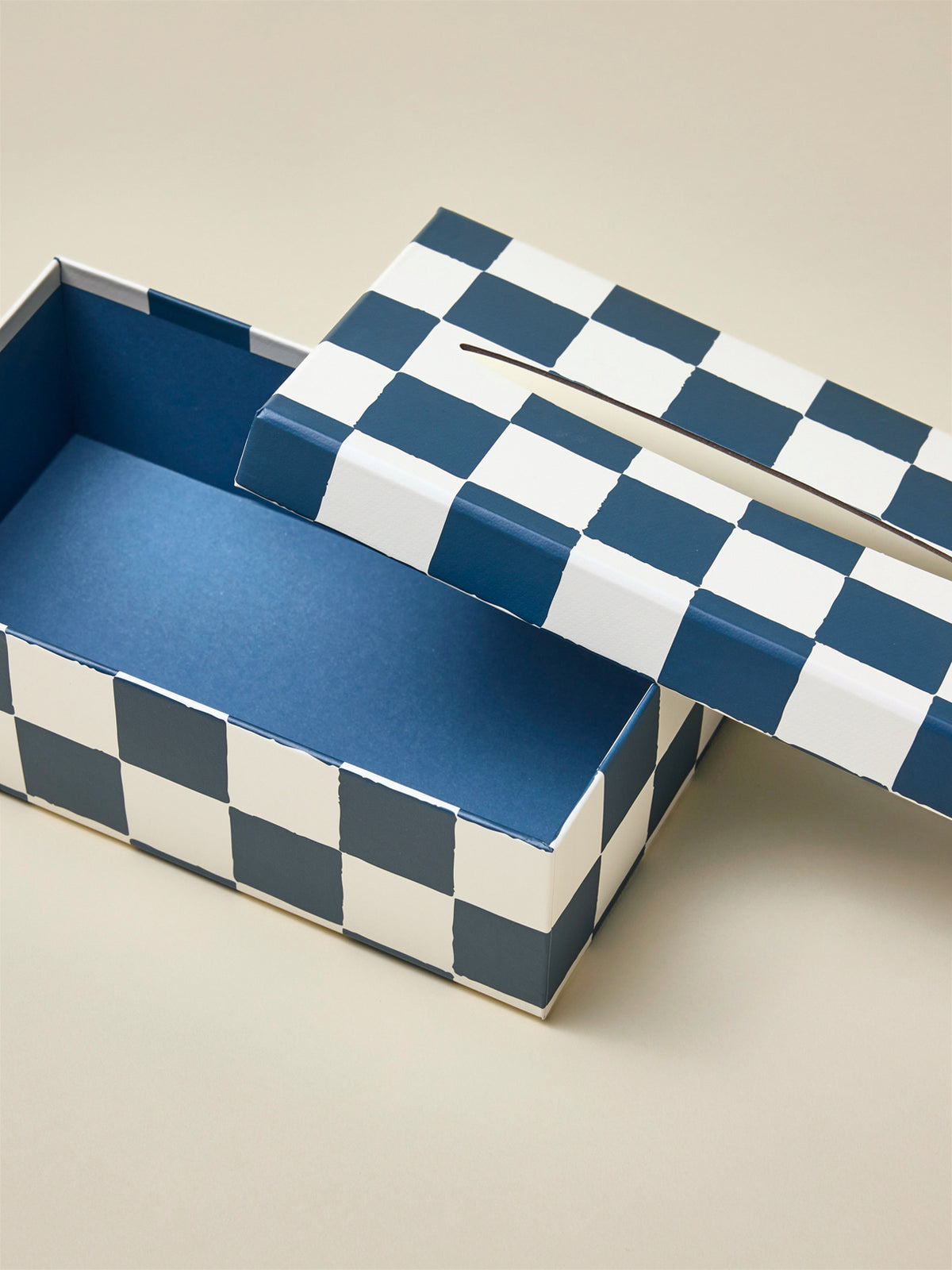 Boîte à mouchoirs en papier imprimé