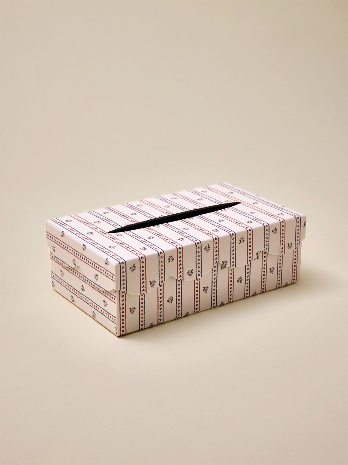 Boîte à mouchoirs en papier imprimé