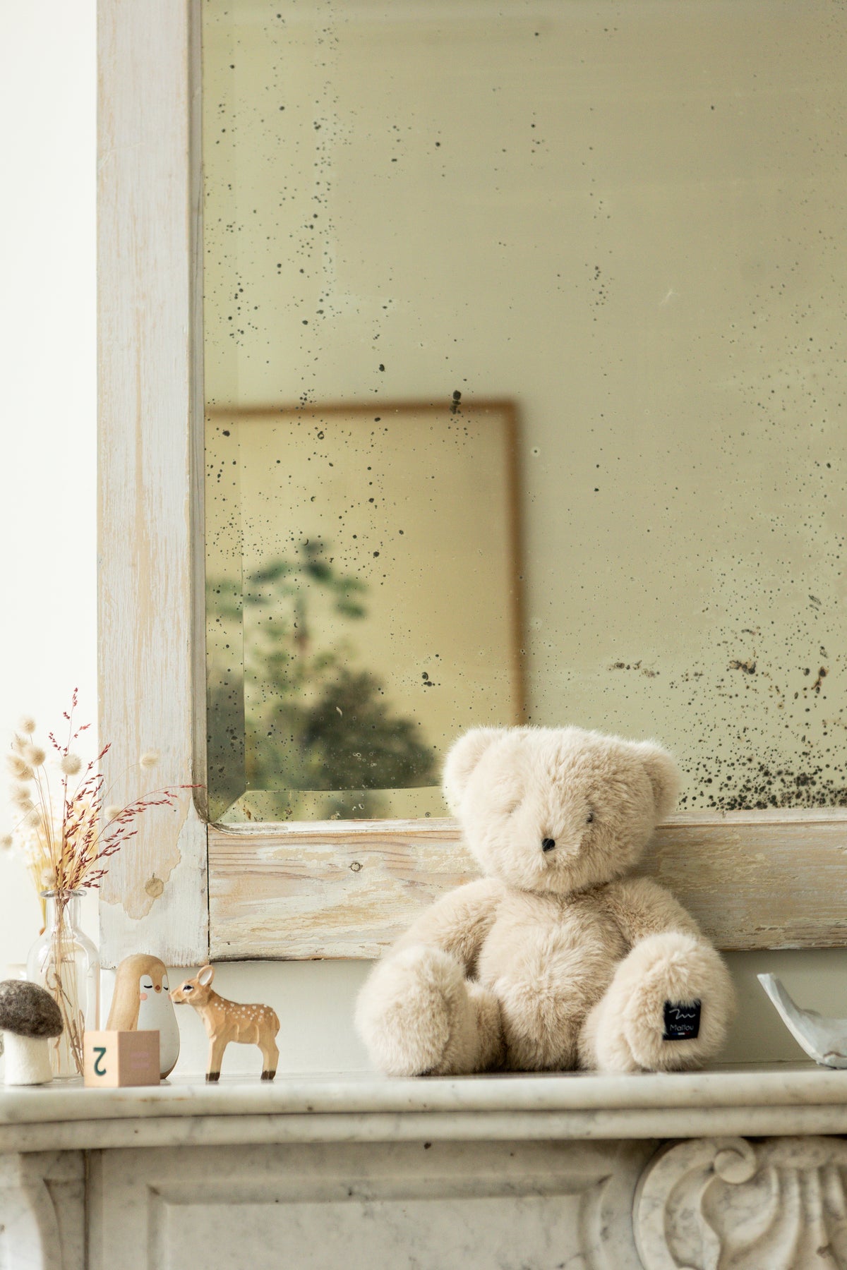 Louison teddy bear - Cyrillus x Maïlou Tradition Collection