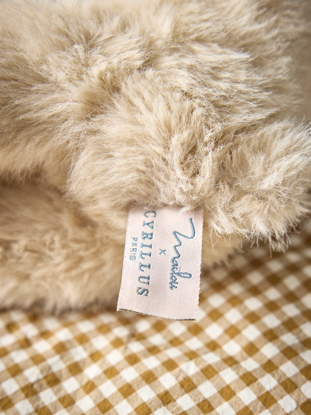 Louison teddy bear - Cyrillus x Maïlou Tradition Collection