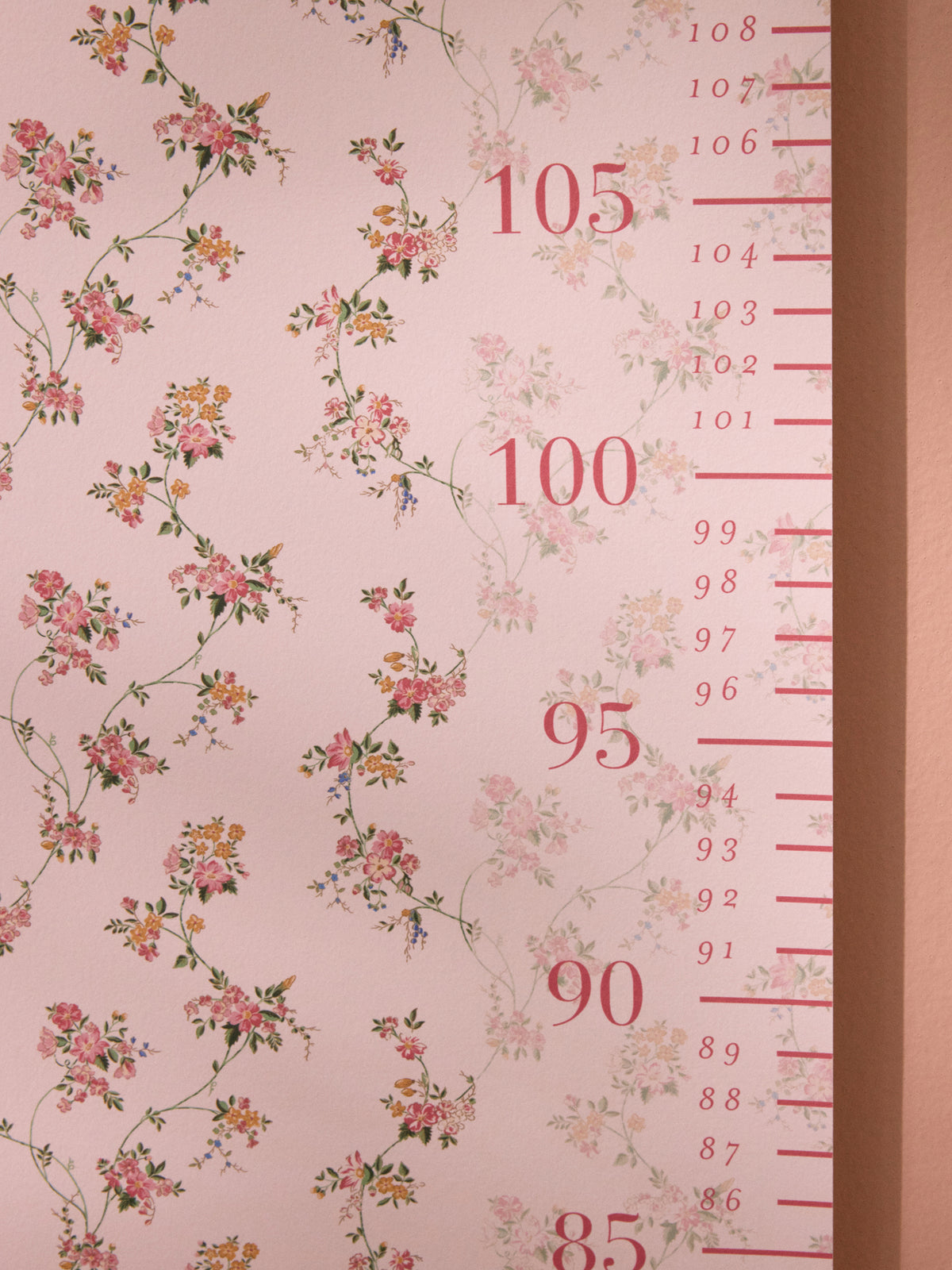 Floral measuring tape - Cyrillus x Cotton Bird