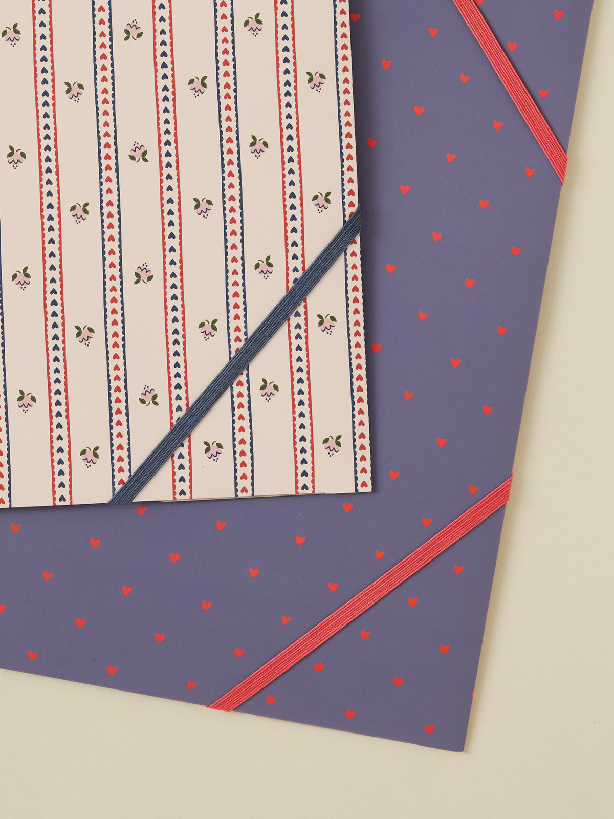 Lot de 2 pochettes papier