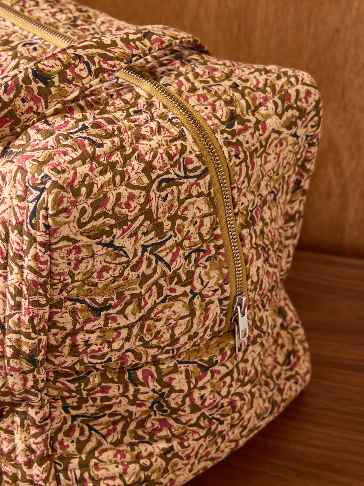 Sac week-end imprimé indien Fleurs Agra