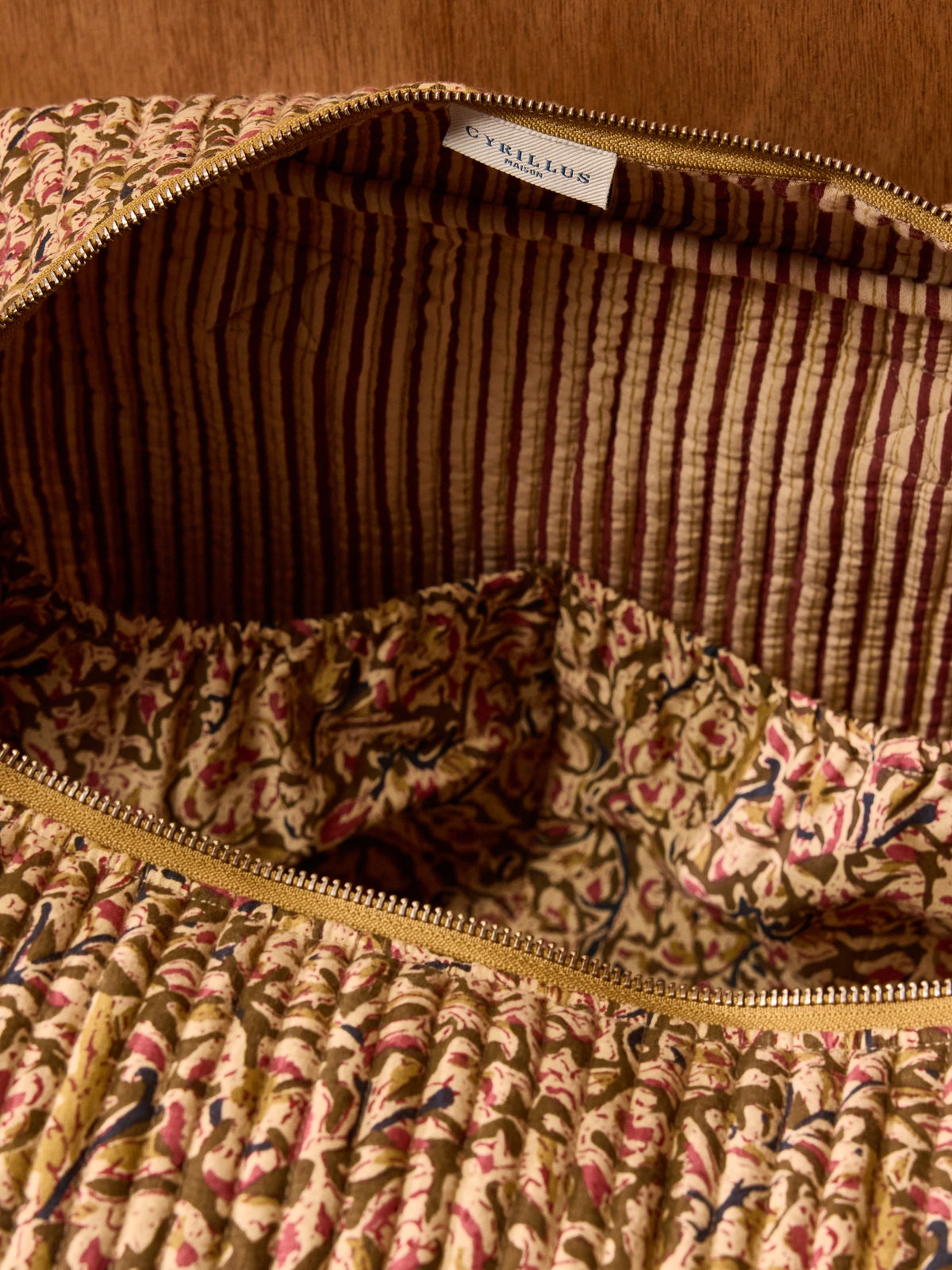 Sac week-end imprimé indien Fleurs Agra