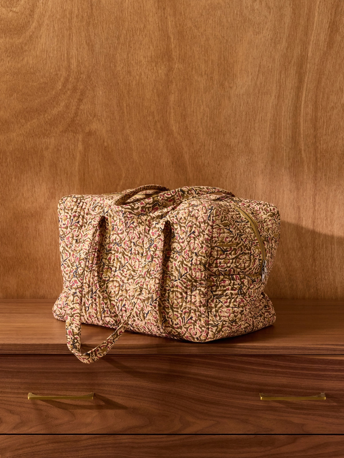 Sac week-end imprimé indien Fleurs Agra