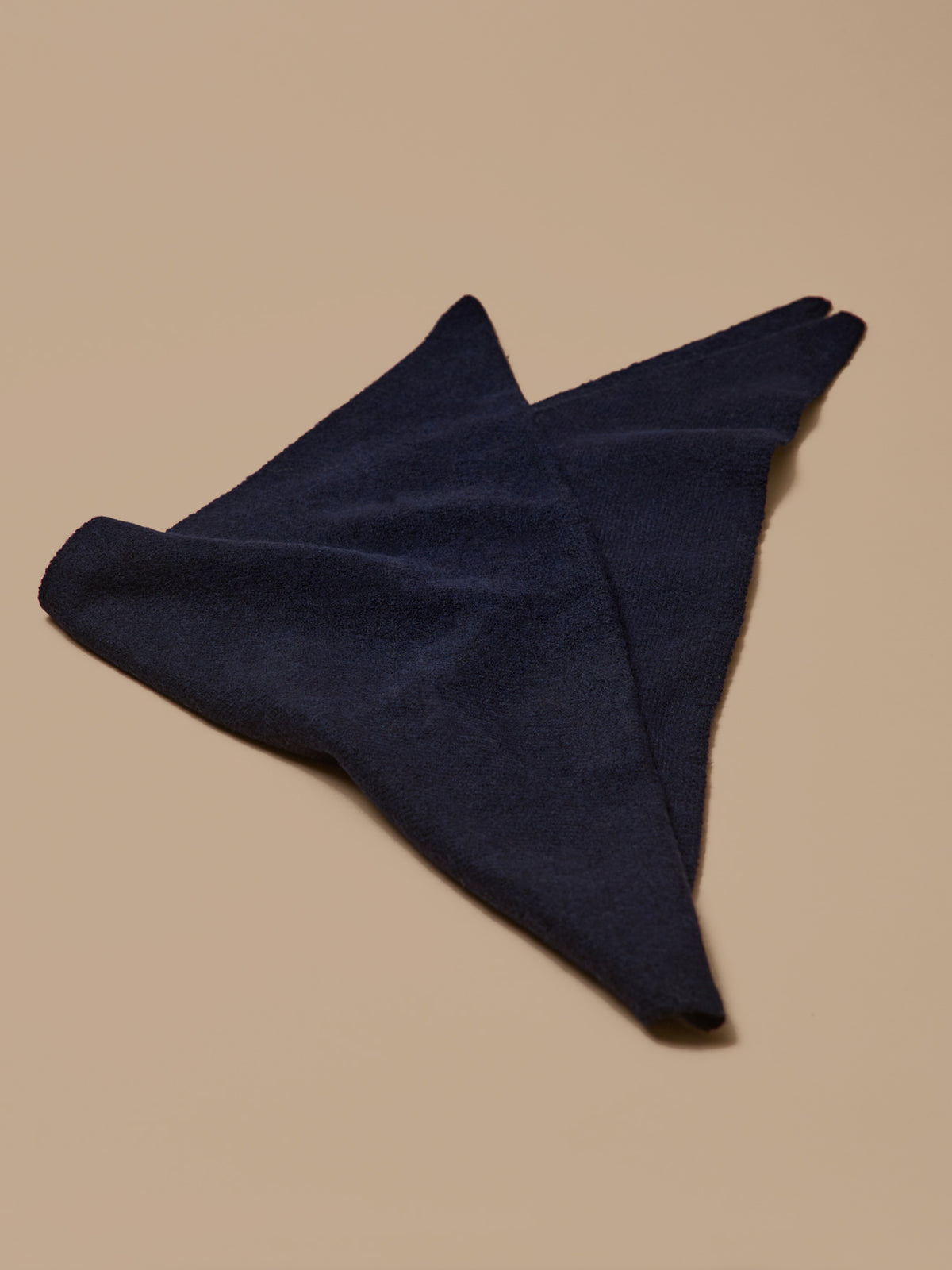 Écharpe triangle unie adulte