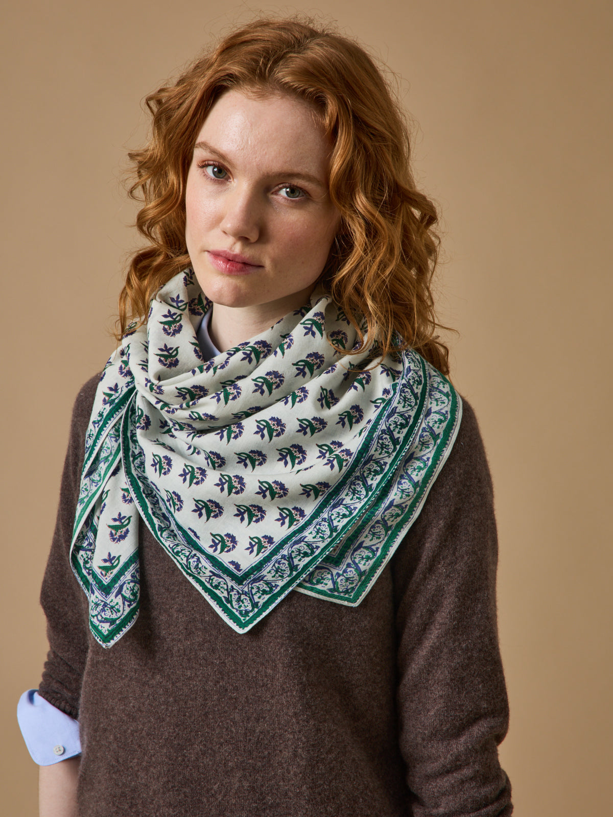 Women's print scarf