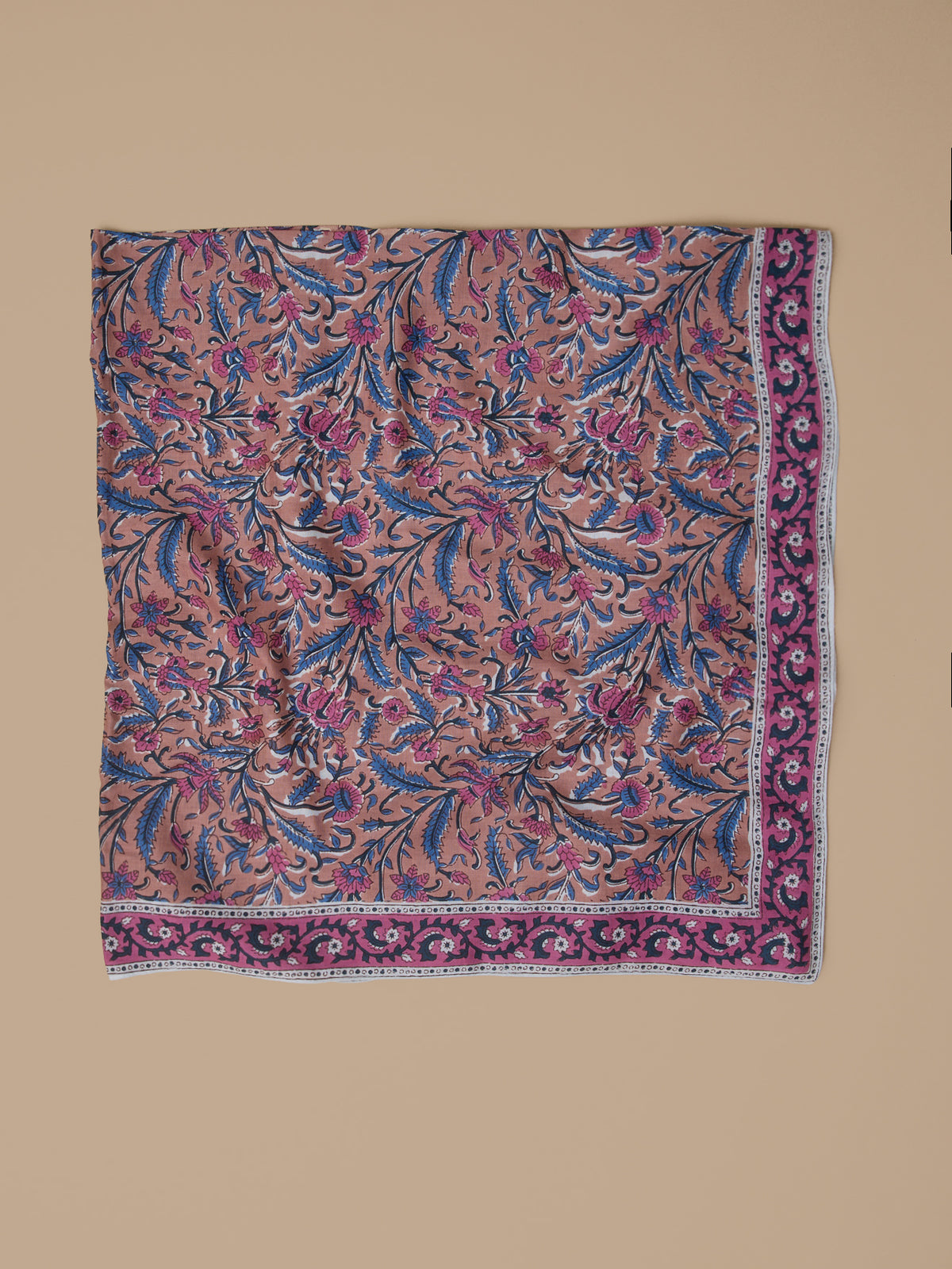 Women's floral print scarf