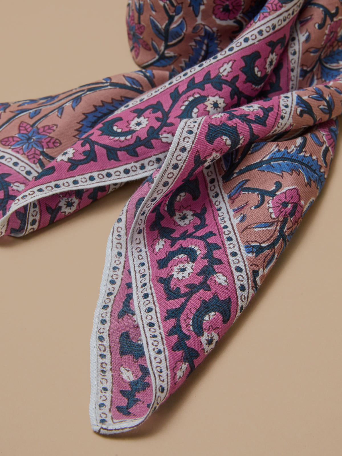 Women's floral print scarf