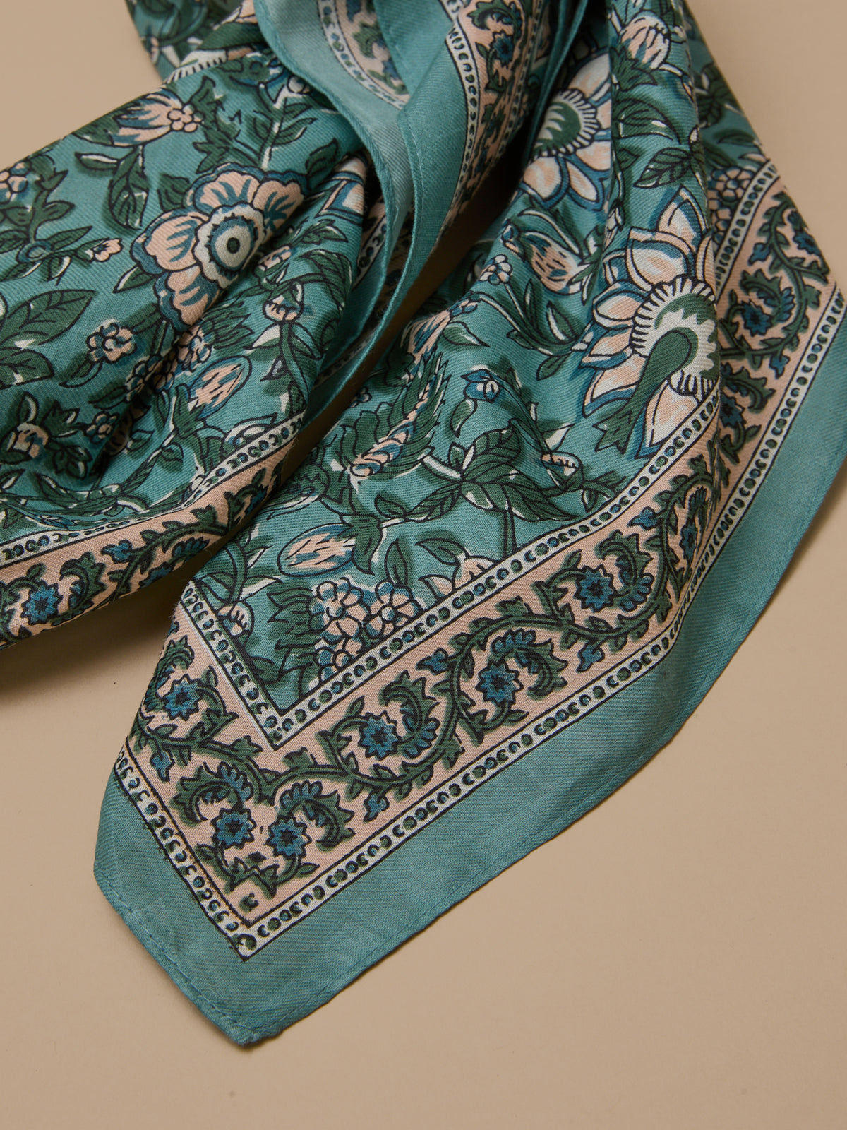 Women's floral print scarf