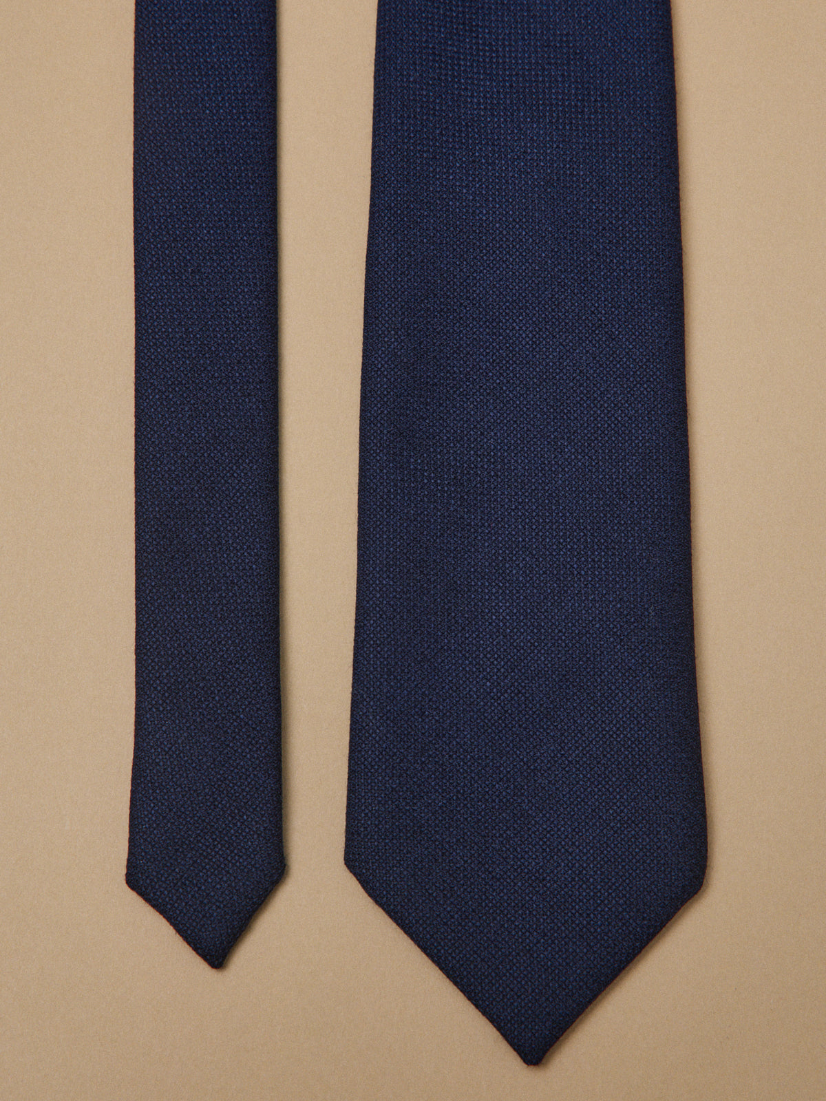 Wool tie made in France