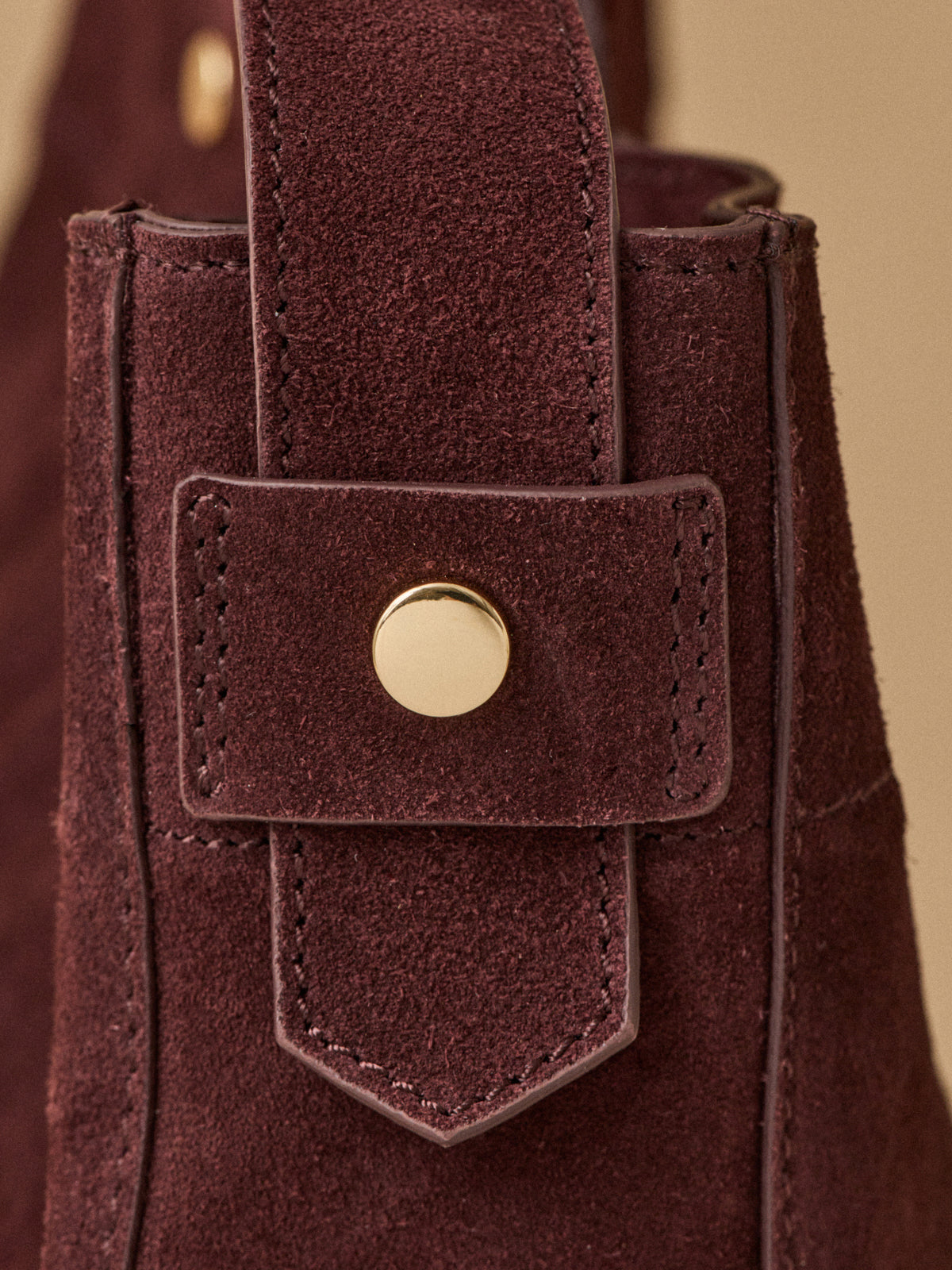 Women's leather tote bag - Cyrillus Small Leather Goods Collection