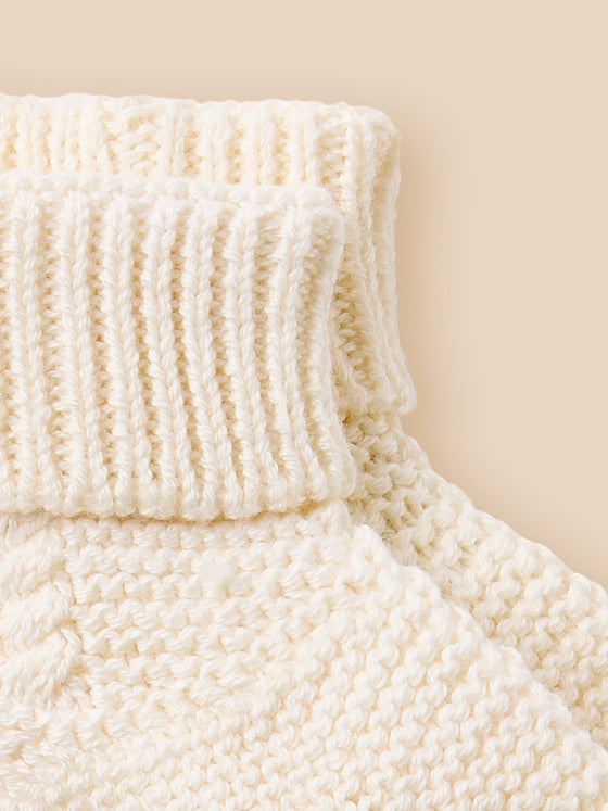 Baby socks - Organic cotton and wool
