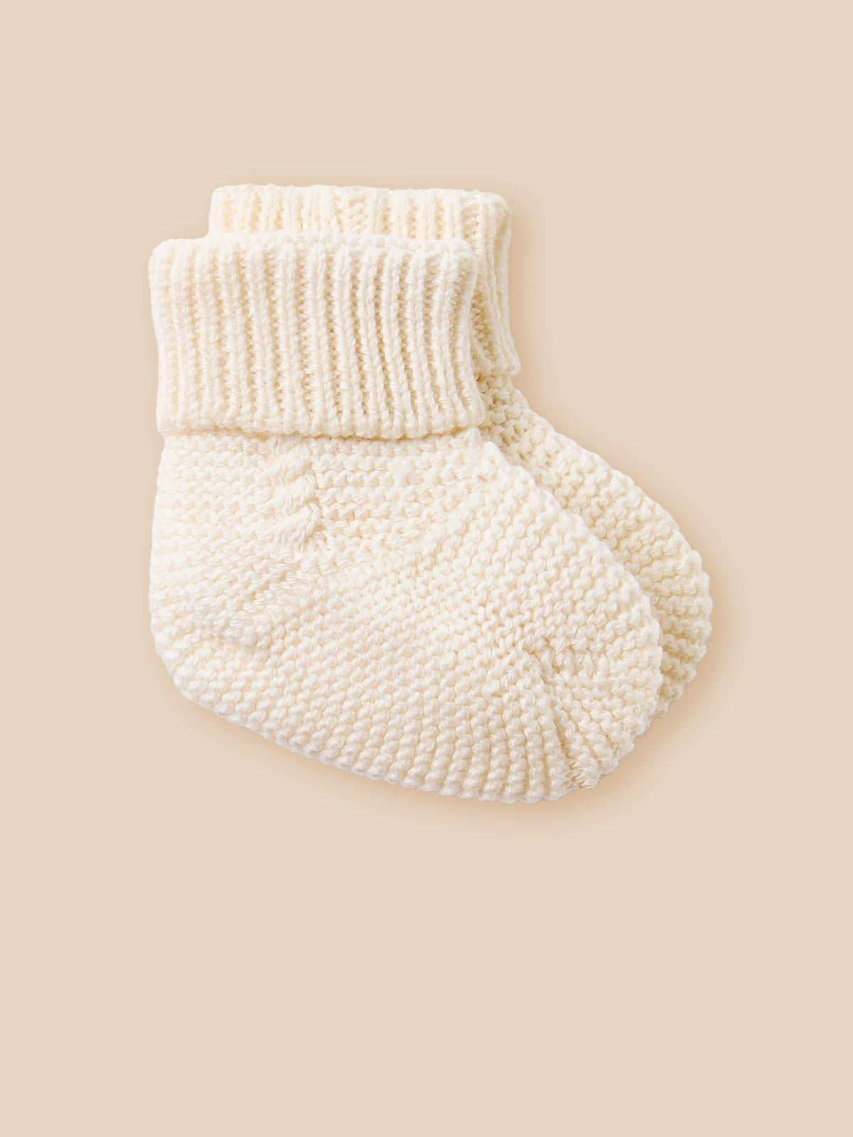 Baby socks - Organic cotton and wool