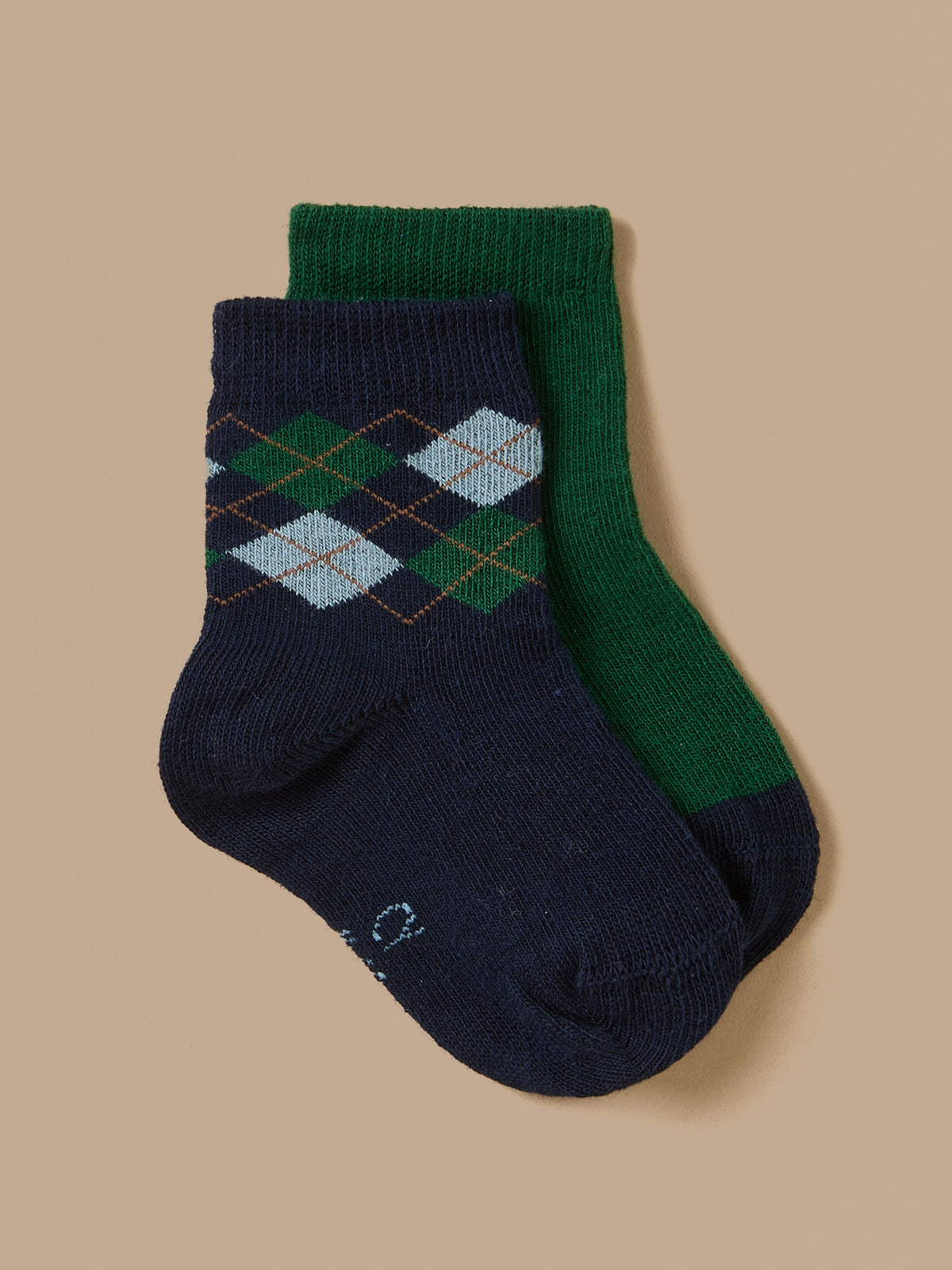 Set of 2 Pairs of Baby Socks