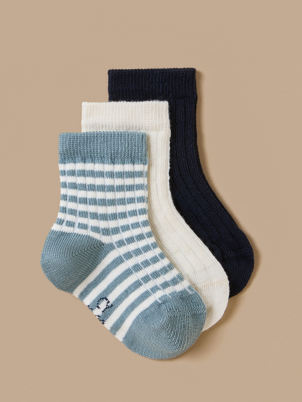 Set of 3 Pairs of Baby Socks