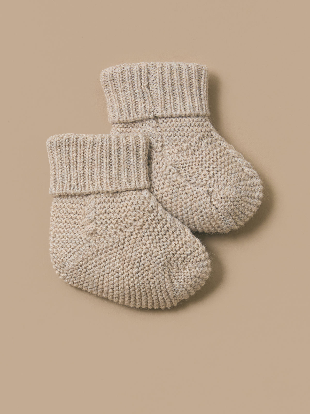 Baby Garter Stitch Booties
