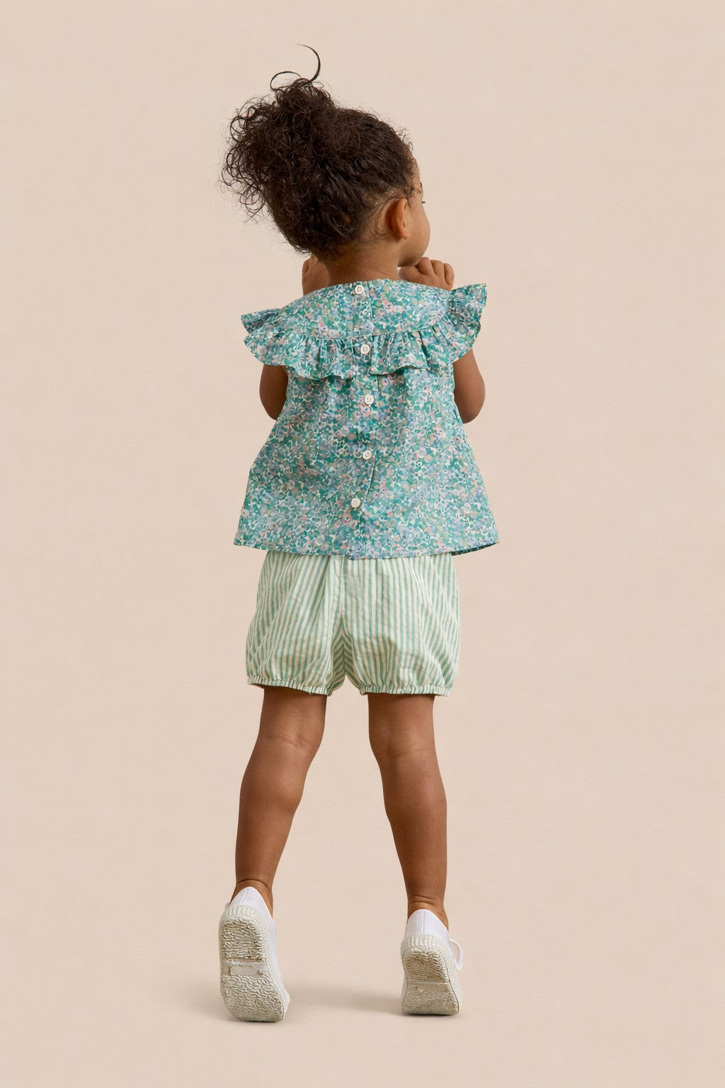 Top en tissu Liberty Harriet bébé