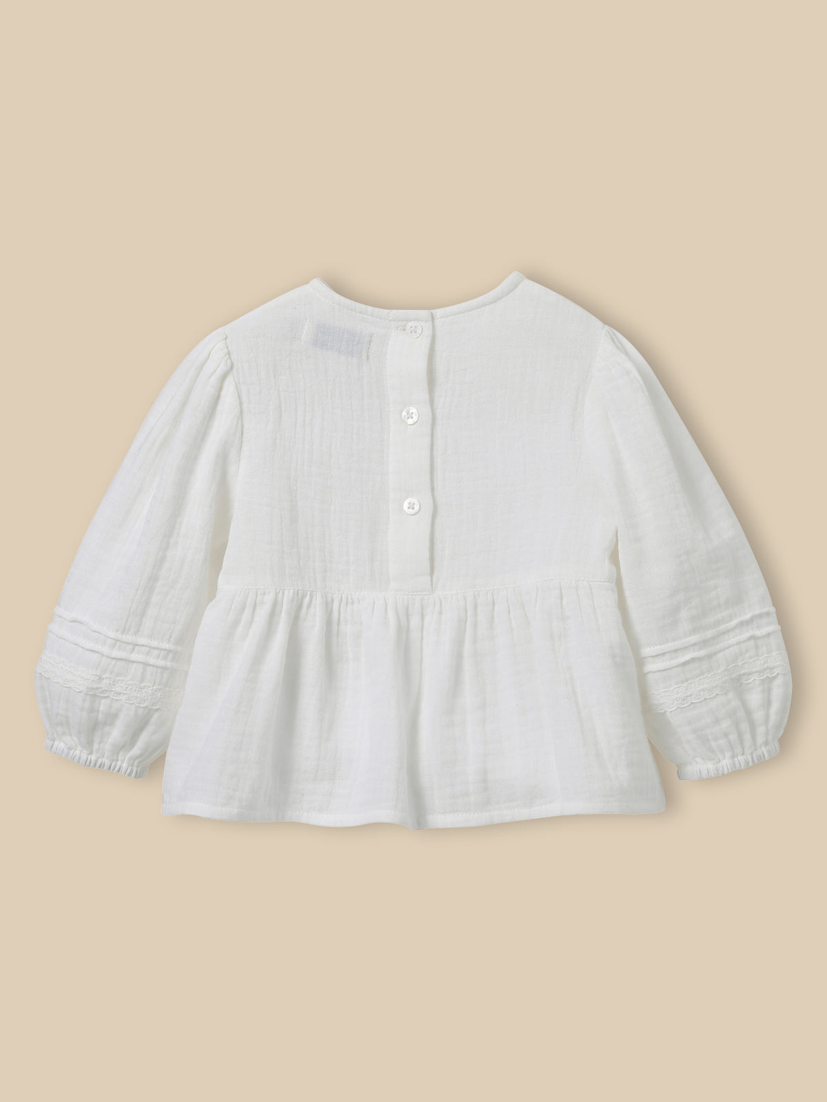 Baby double gauze blouse