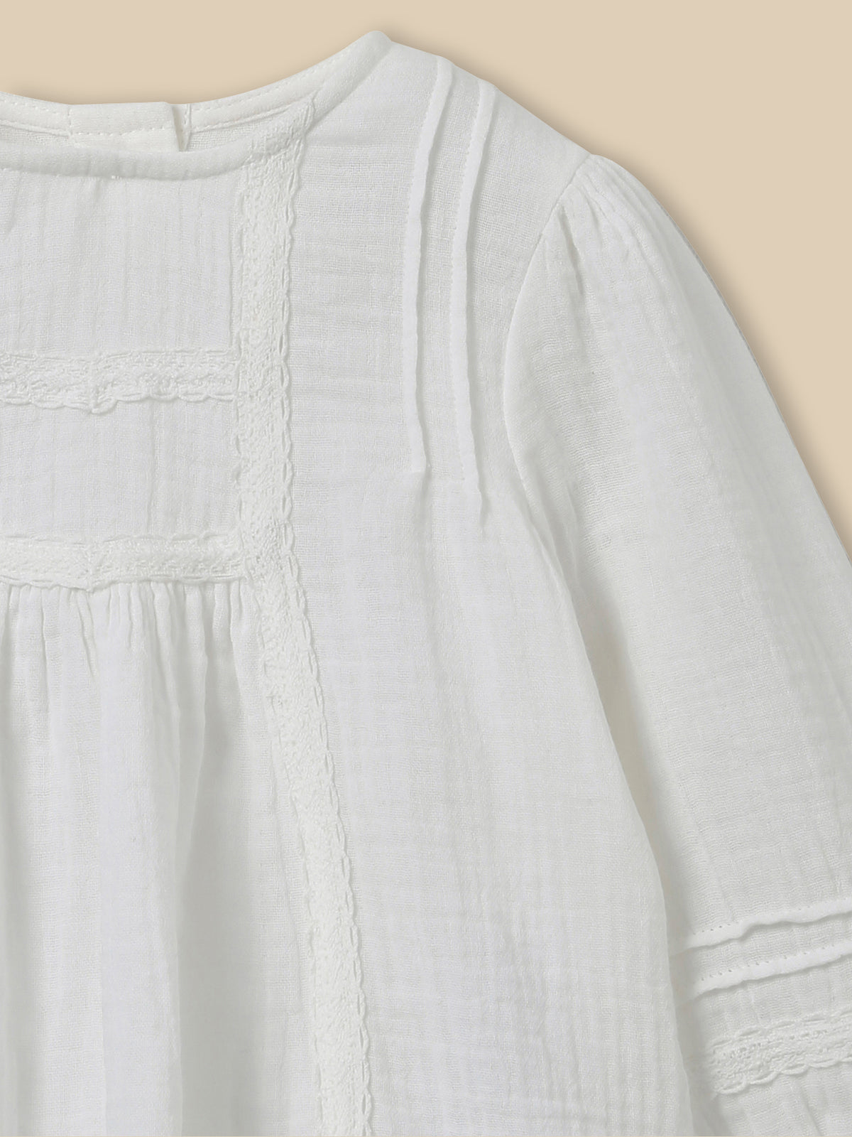 Baby double gauze blouse
