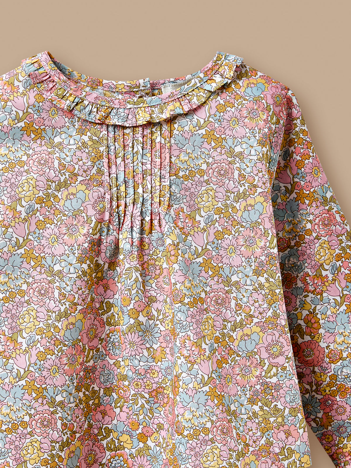 Guimpe en tissu Liberty Bébé