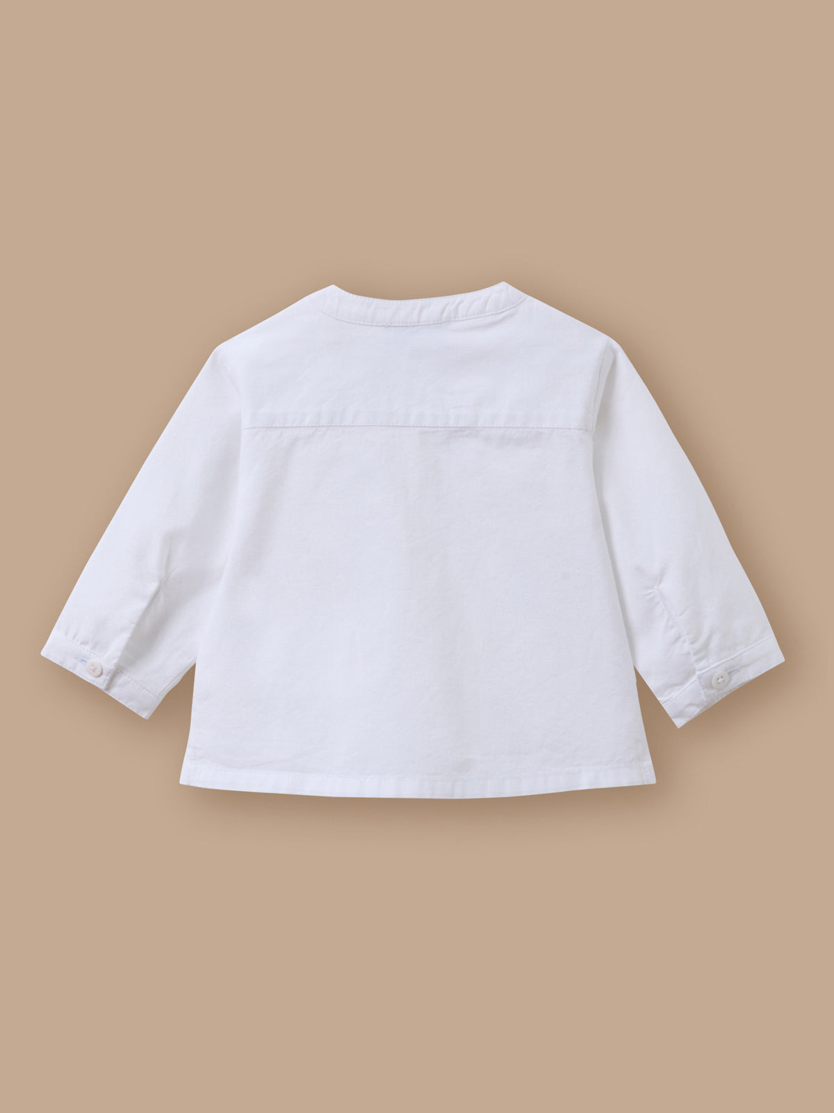 Ceremonial Oxford Baby Smock