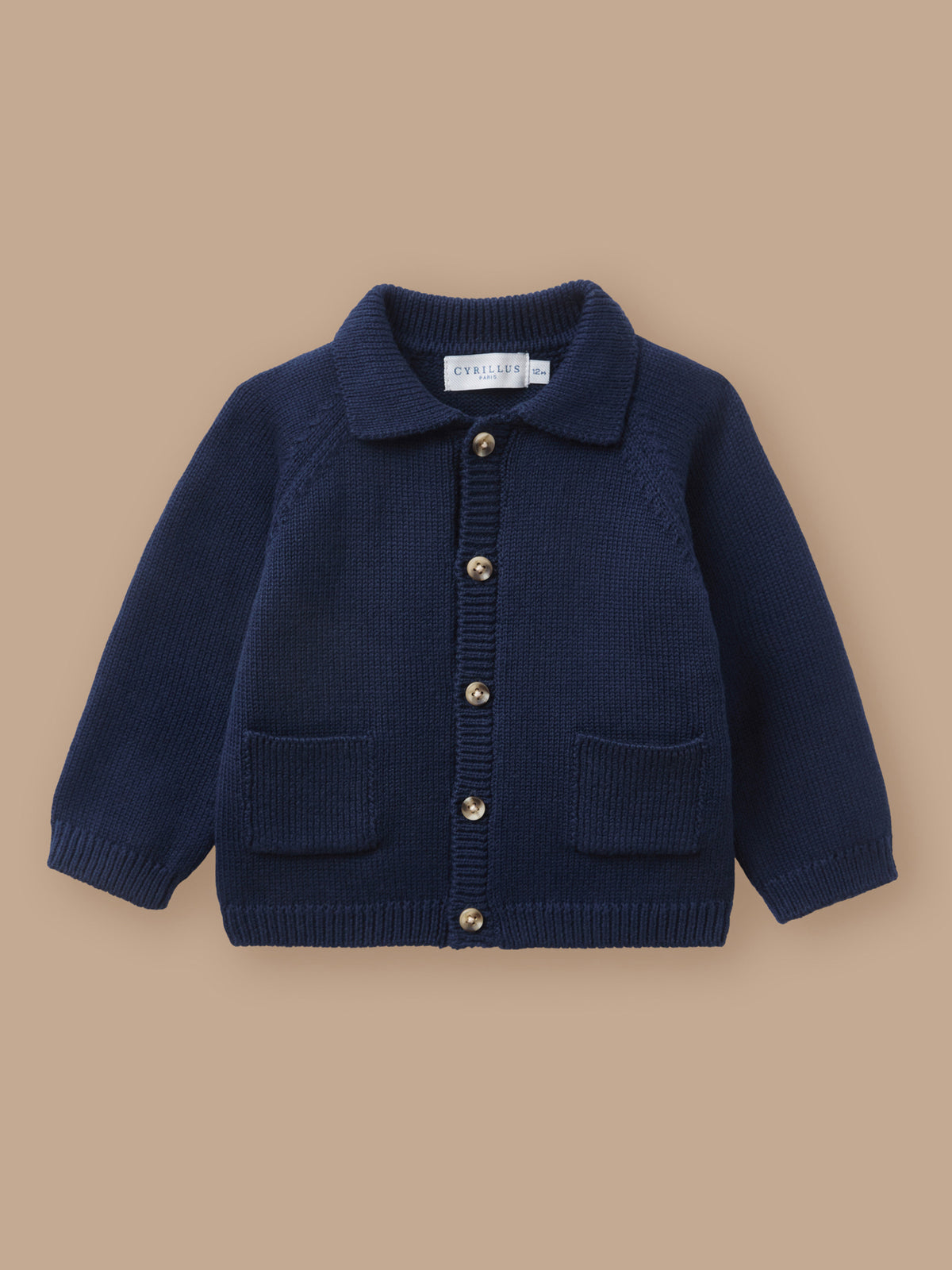 Cardigan col polo Bébé